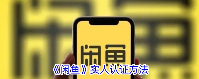 《闲鱼》实人认证方法